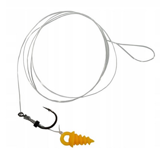 Konger Haczyki z Przyponem Method Feeder z Wkrętem Chinu 30cm #8