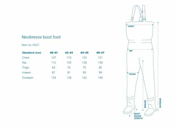 Kinetic Spodniobuty Neobreeze Bootfoot nr 46/47