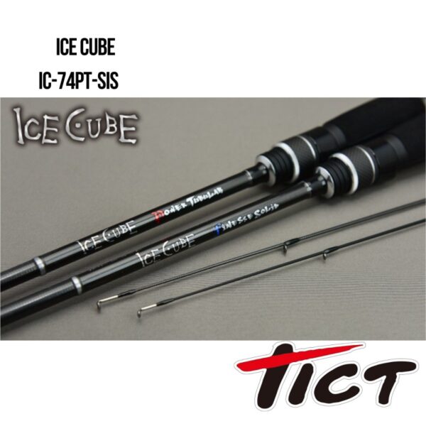 Tict Wędka Ice Cube Rockin Power Tubular IC-74PT-Sis 224cm / 9g