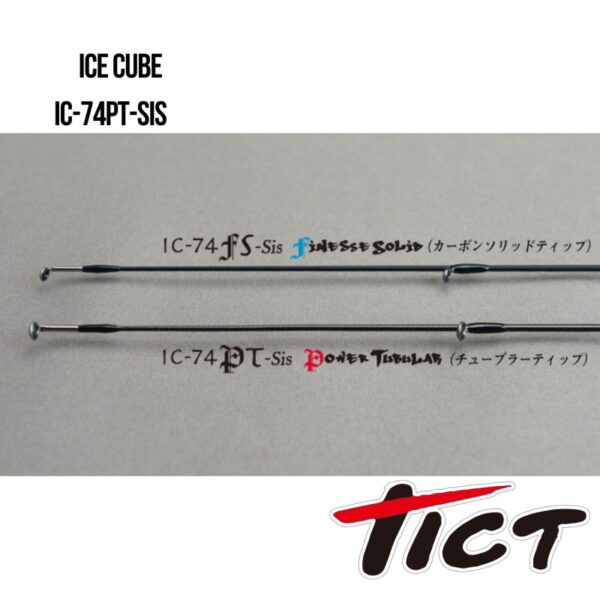 Tict Wędka Ice Cube Rockin Power Tubular IC-74PT-Sis 224cm / 9g