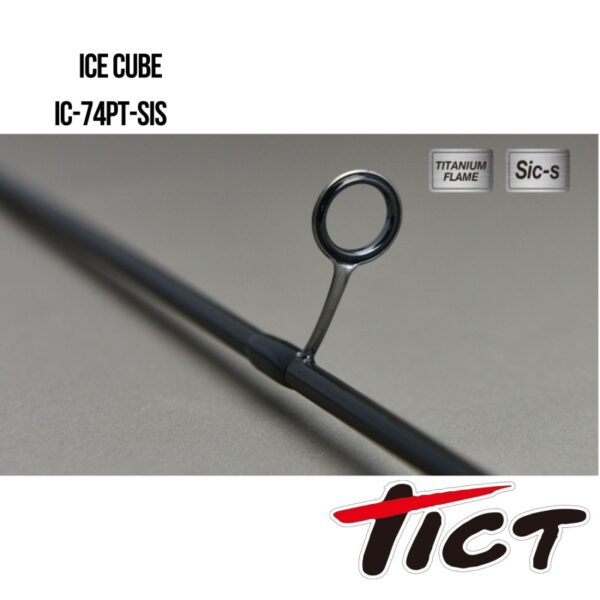 Tict Wędka Ice Cube Rockin Power Tubular IC-74PT-Sis 224cm / 9g