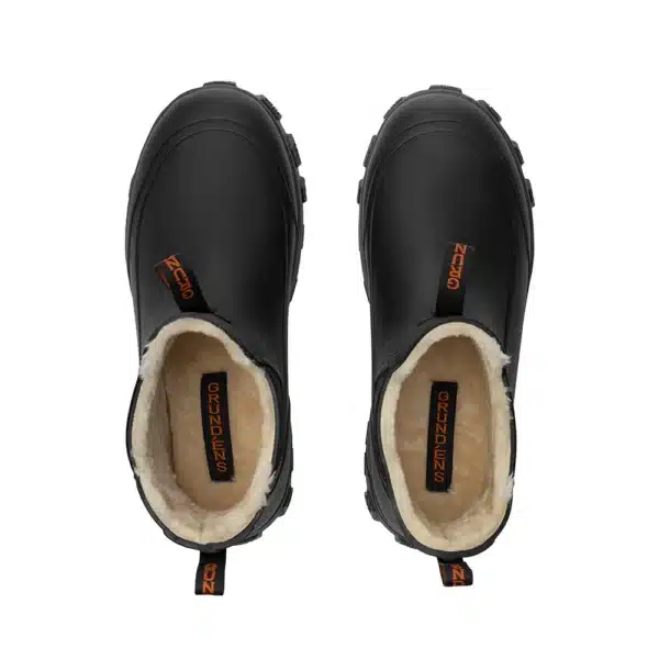 Grundens Buty Deviation Sherpa Ankle Black