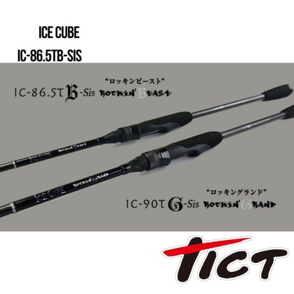 Tict Wędka Ice Cube Rockin Beast IC-86.5TB-Sis 260cm 18g