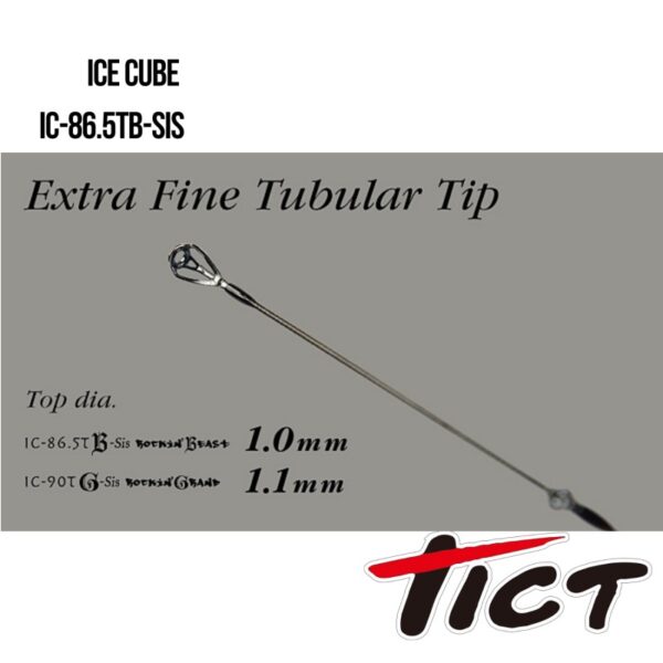 Tict Wędka Ice Cube Rockin Beast IC-86.5TB-Sis 260cm 18g