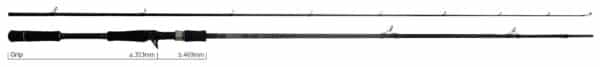Yamaga Blanks Wędka Ballistick TZ Nano Casting 93M 283cm 42g