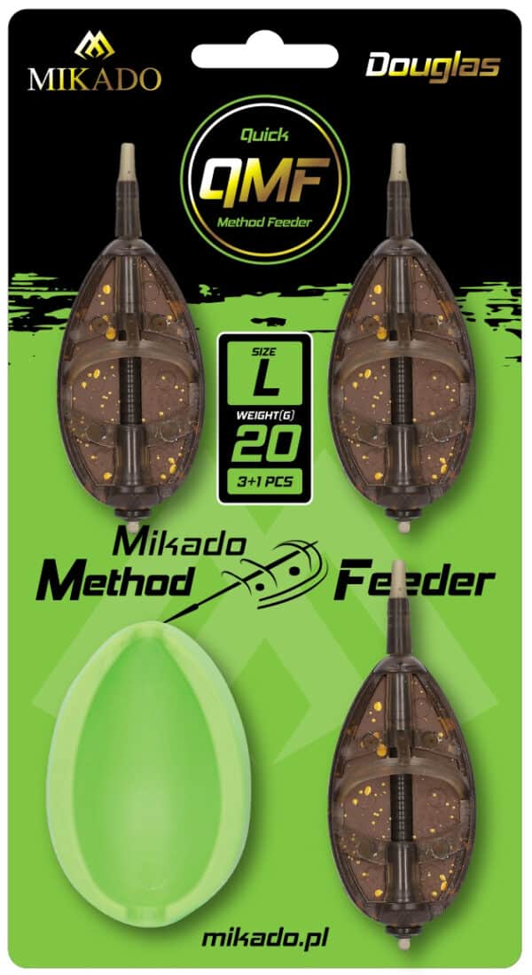 Zestaw Method Feeder Konger Maxim 330cm 80g + DAM Runsfift 3A 3000