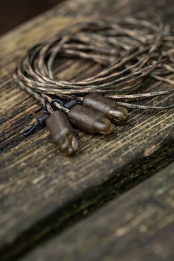 FOX Zestaw Camo Heli Clip Rigs 40lb Submerge