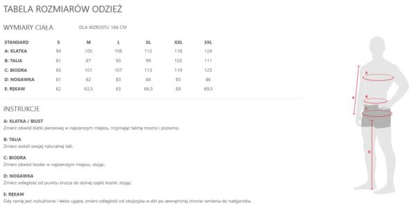 Westin Bluza Hyper Realistic Ink Black rozm. L - obrazek 4
