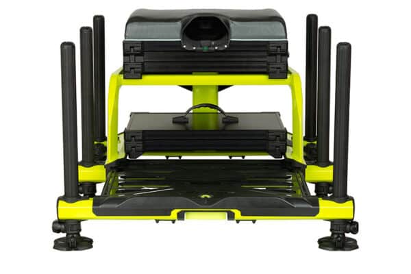 Matrix Kosz Wędkarski XR36 Pro Lime Seatbox - obrazek 3