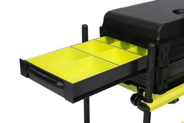 Matrix Kosz Wędkarski F25 Pro Seatbox Lime Edition - obrazek 6