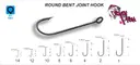 Crazy Fish Haczyki RBJH Round Bent Joint Hook #10 15szt. - obrazek 2